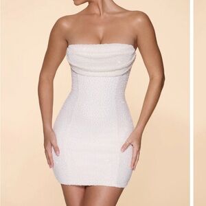 Oh Polly Basel White Mini Dress